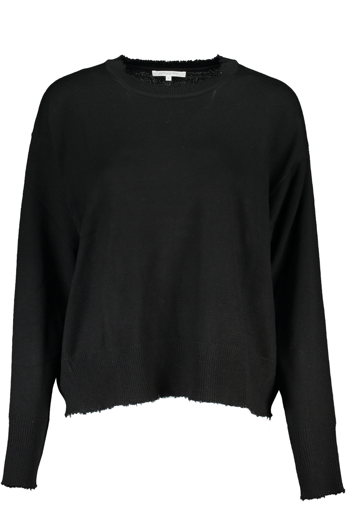PATRIZIA PEPE PATRIZIA PEPE BEIGE WOMEN'S SWEATER - Nero