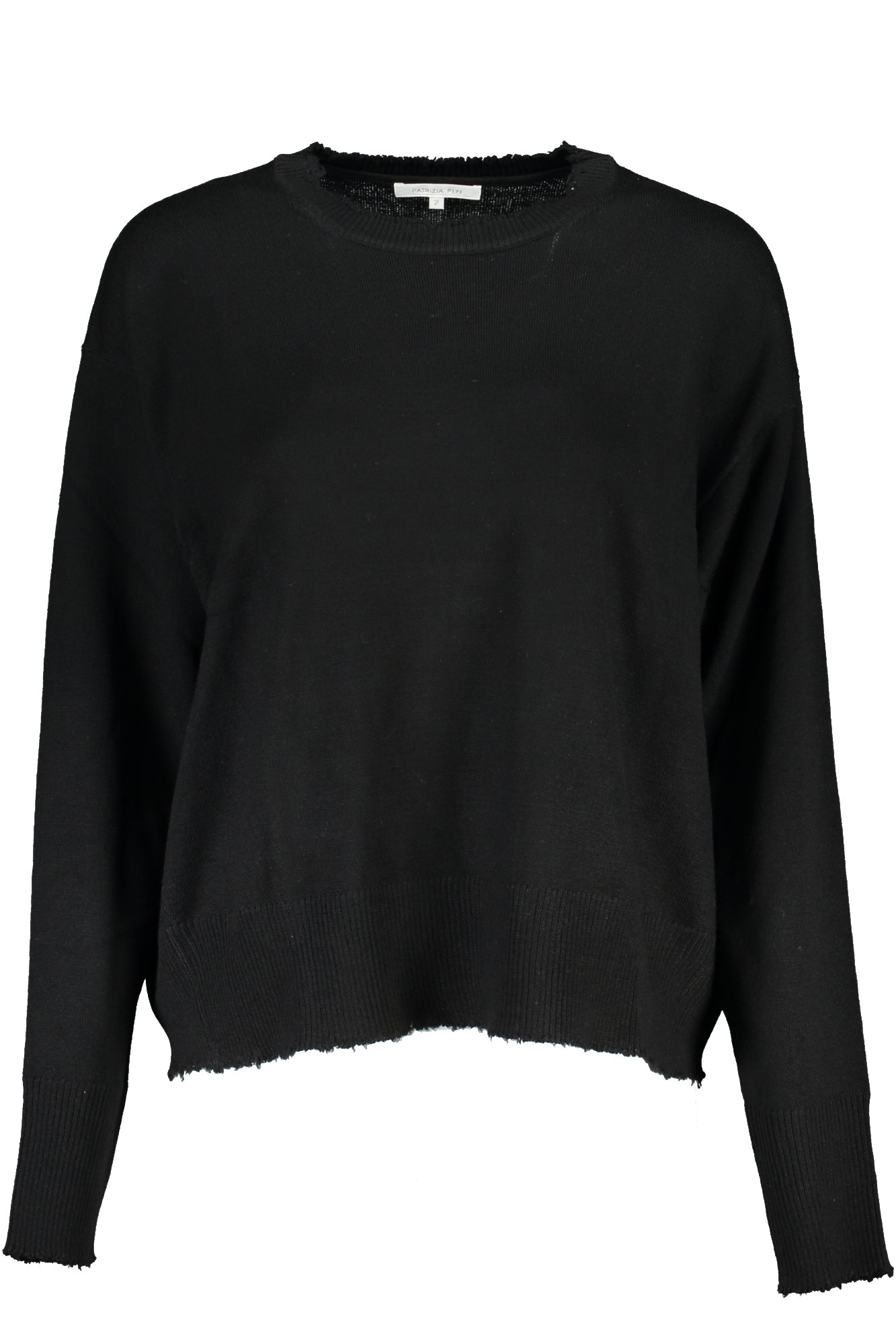 PATRIZIA PEPE PATRIZIA PEPE BEIGE WOMEN'S SWEATER - Nero