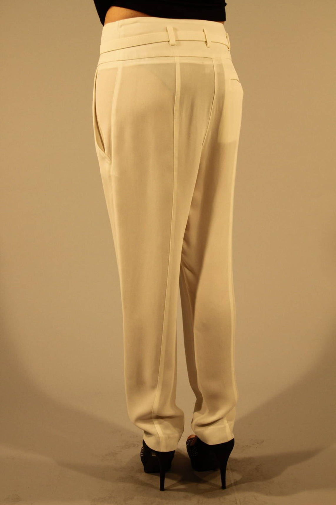 White woman trousers