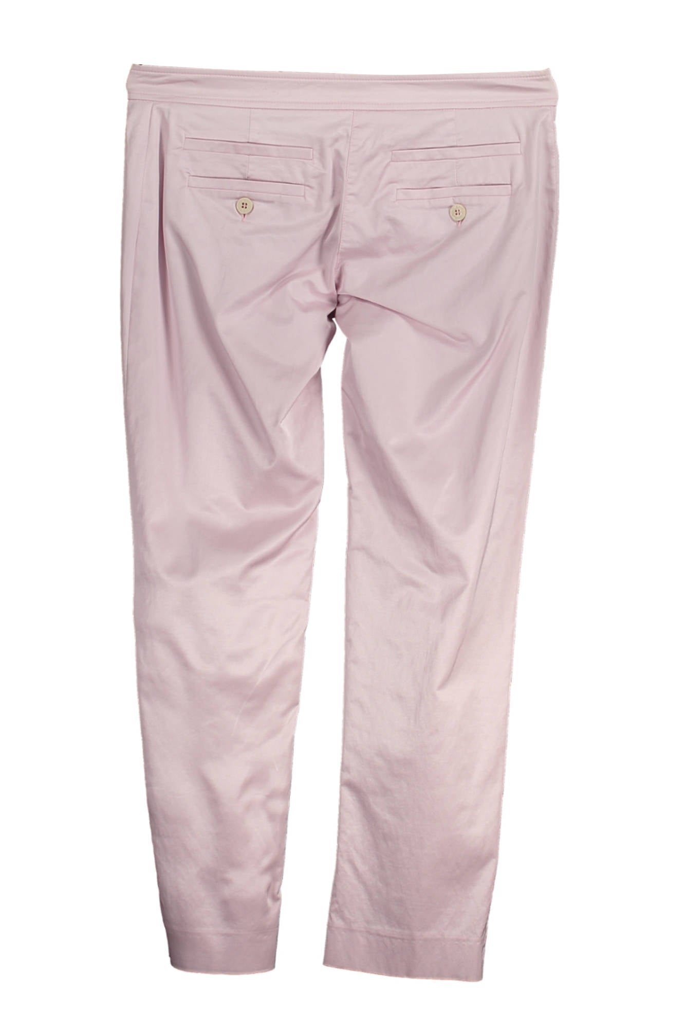 Pink women's pescatora pants