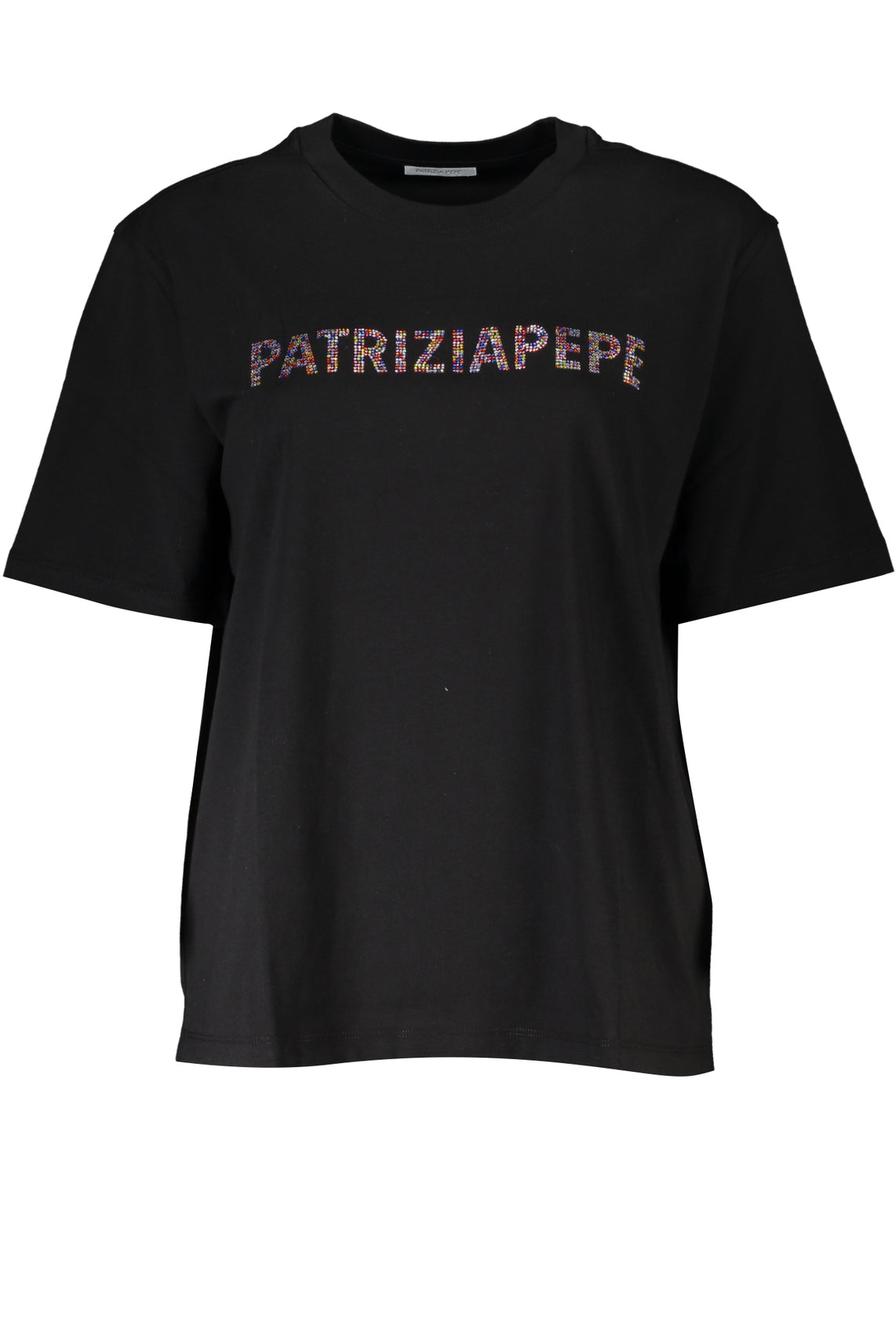 PATRIZIA PEPE PATRIZIA PEPE WOMEN'S SHORT SLEEVE T-SHIRT BLACK - Nero