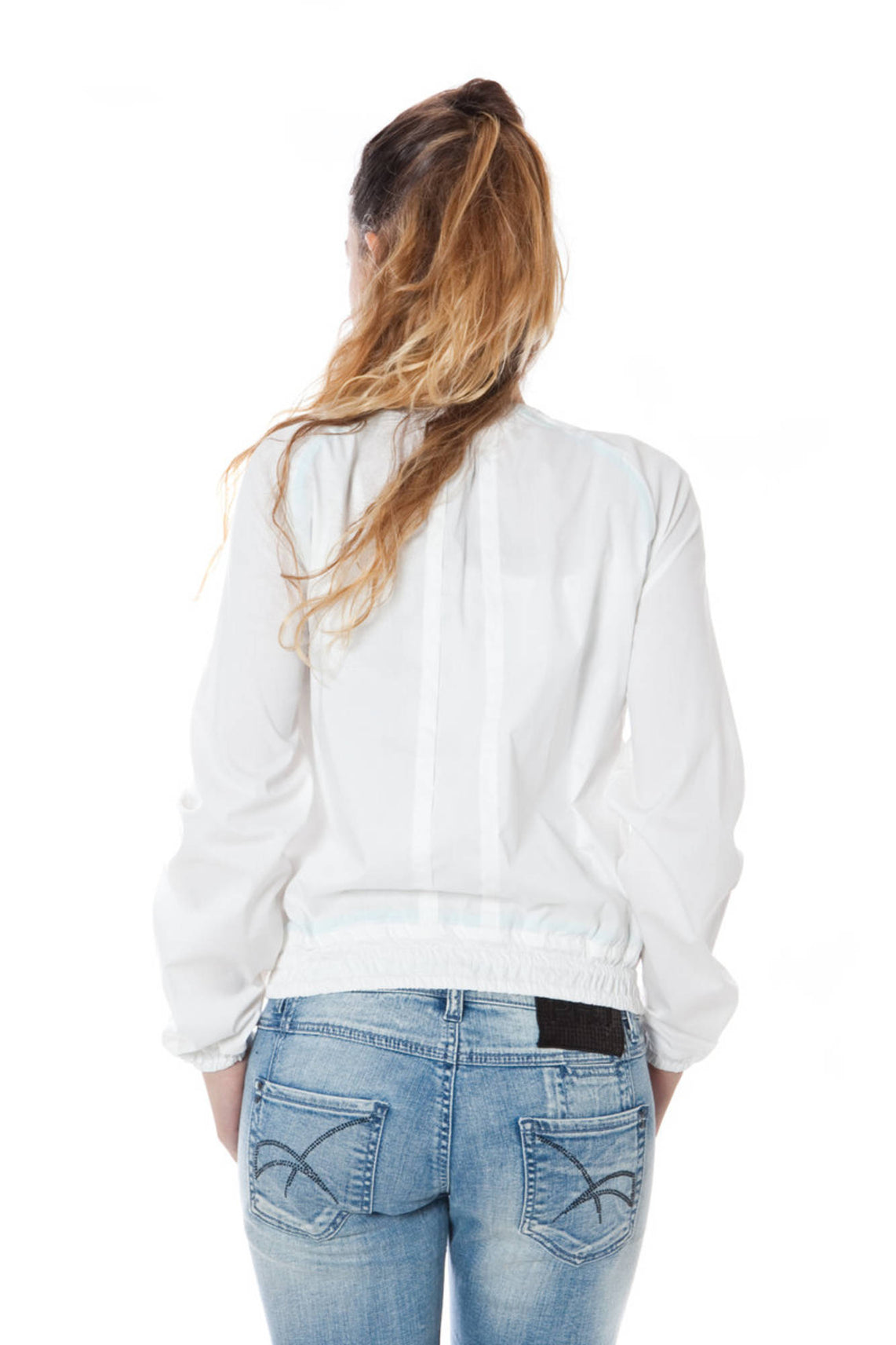 White women's sports jacket