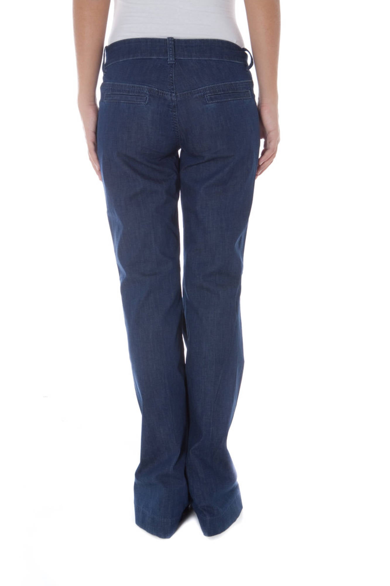 Blu woman denim denim hard jeans