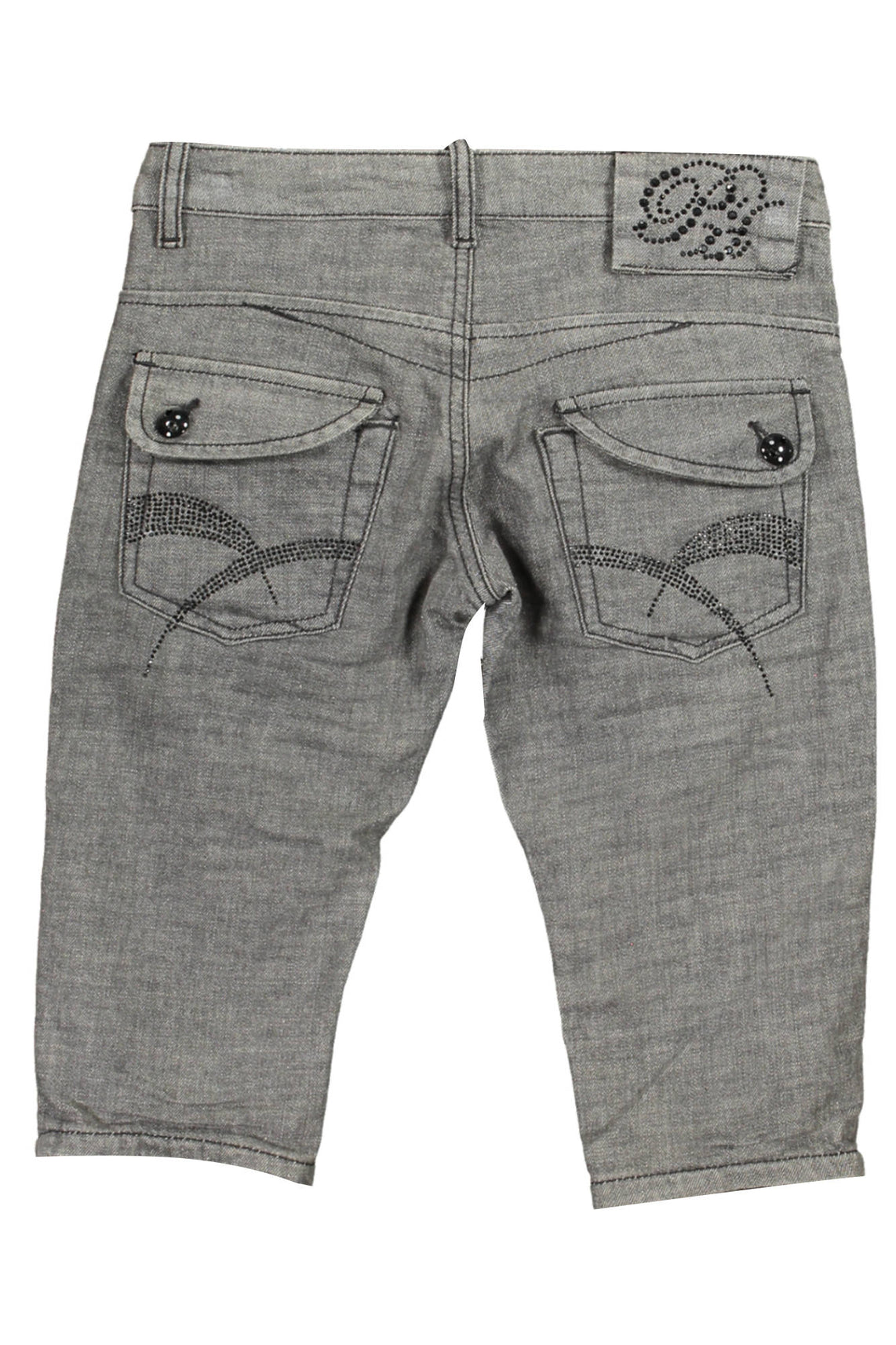 Jeans pinocchietto woman black