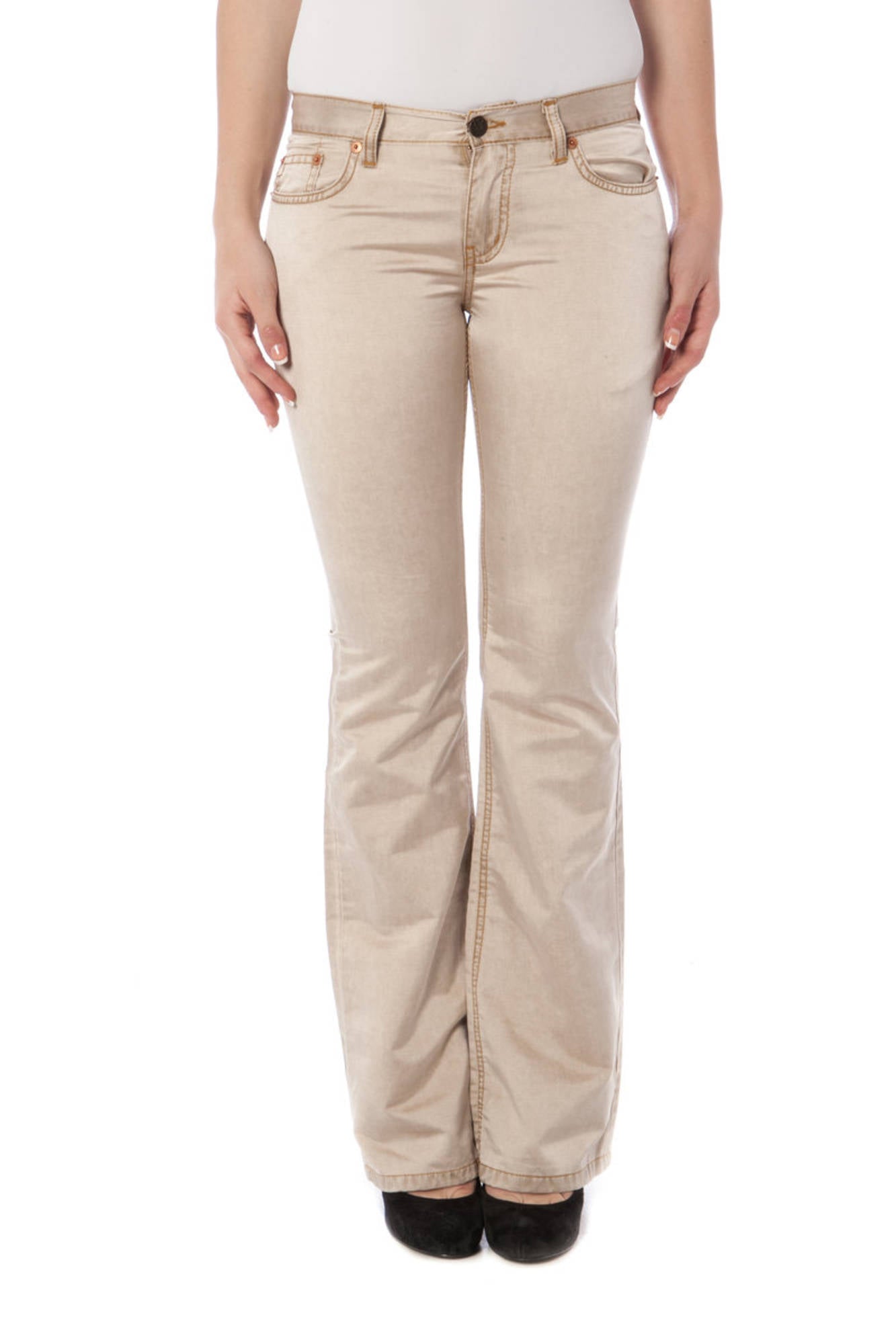 PHARD Trousers Beige - P1700193413002-CASUAL