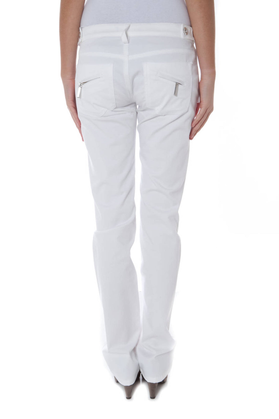 White woman trousers