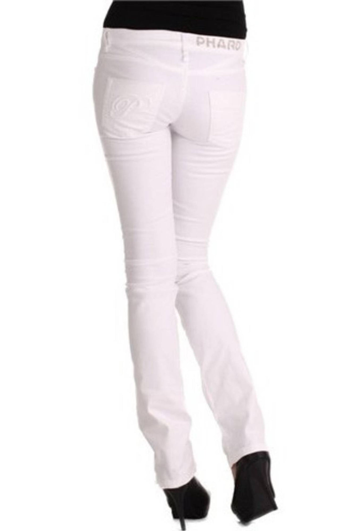 White woman trousers