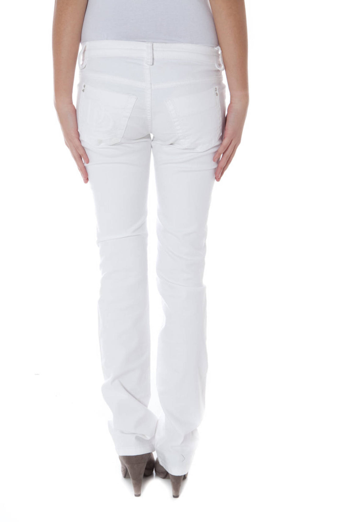White woman trousers
