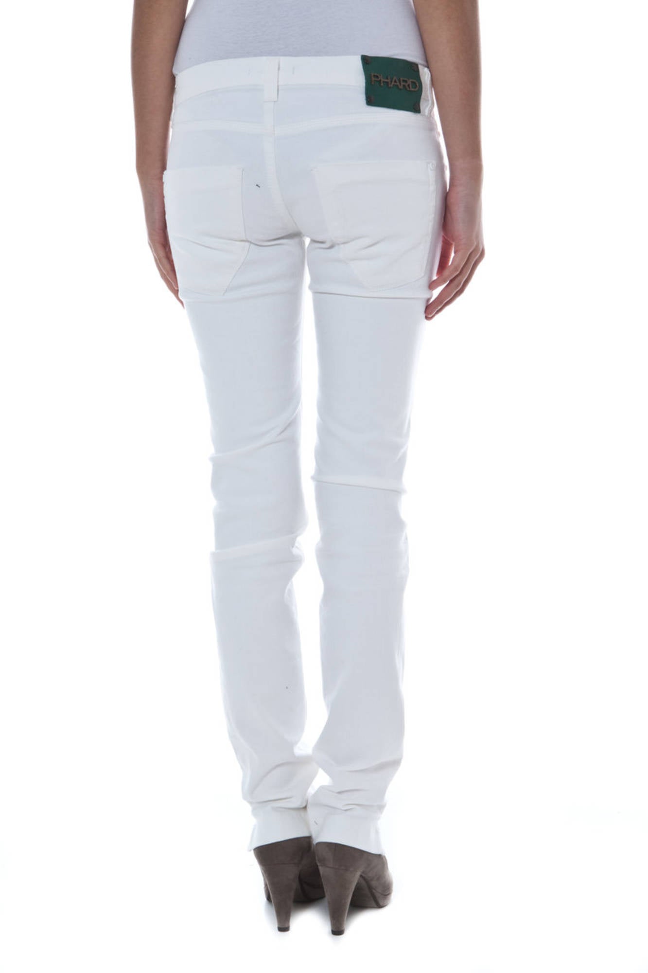 White woman trousers