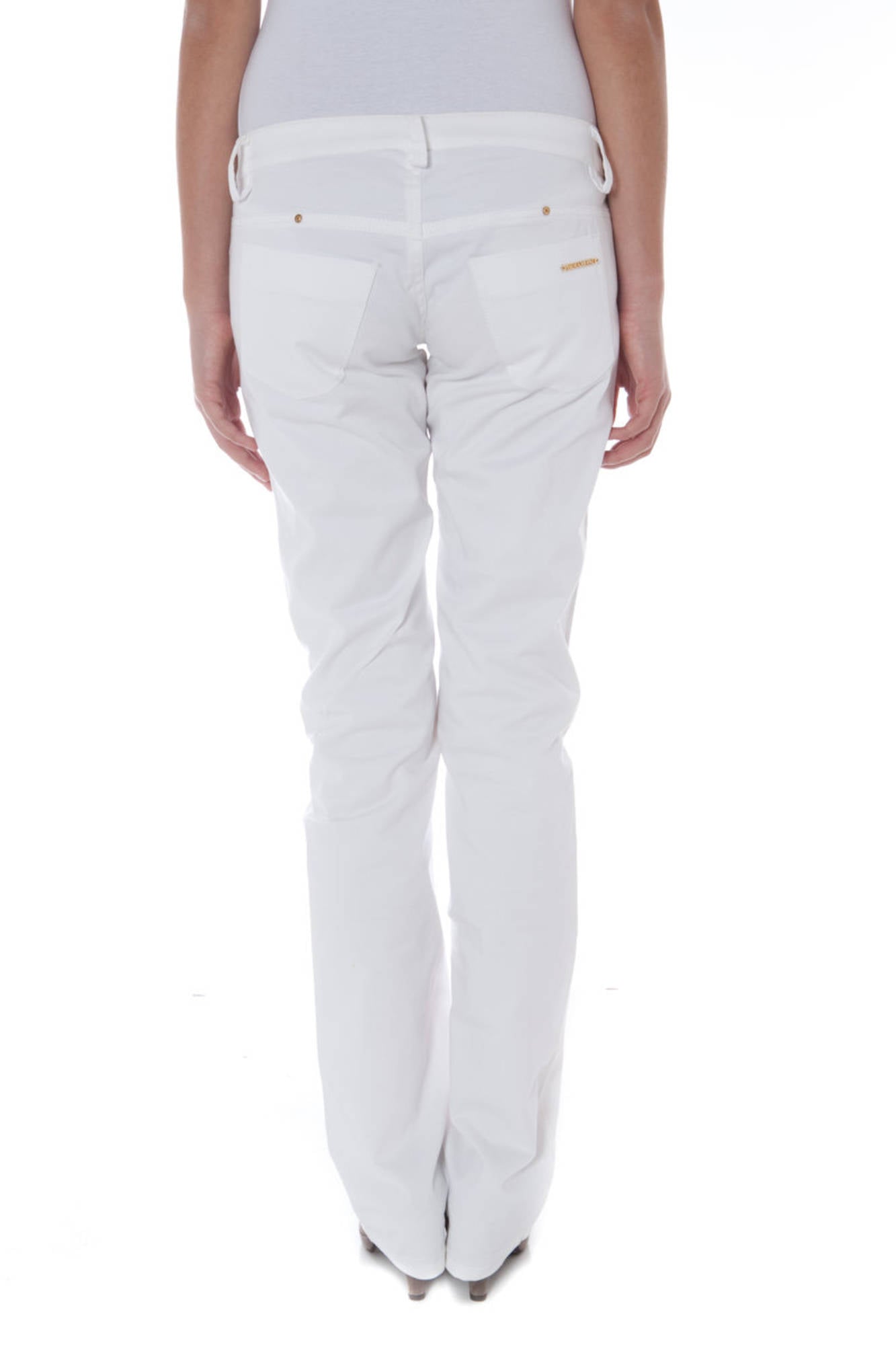 White woman trousers