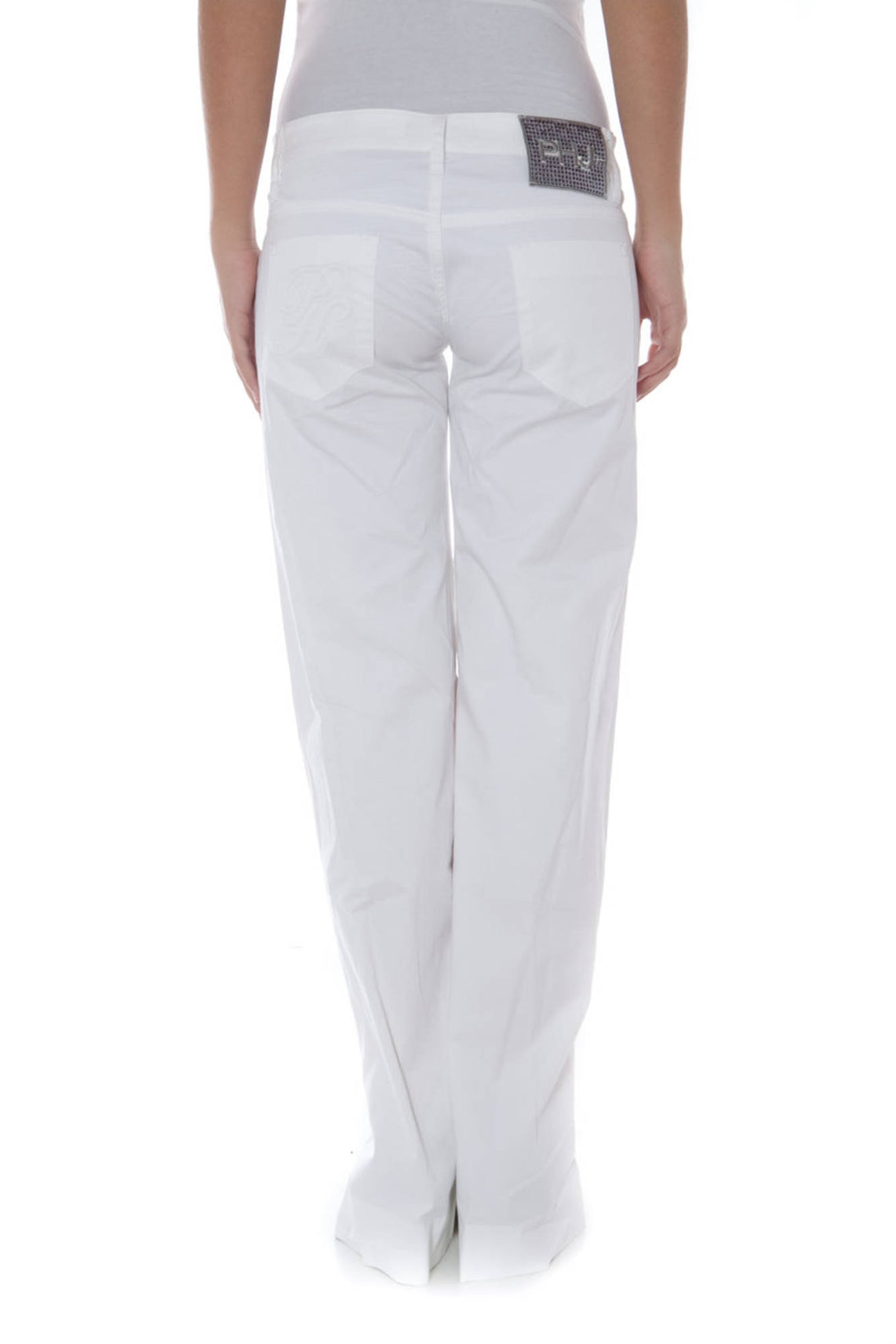 White woman trousers