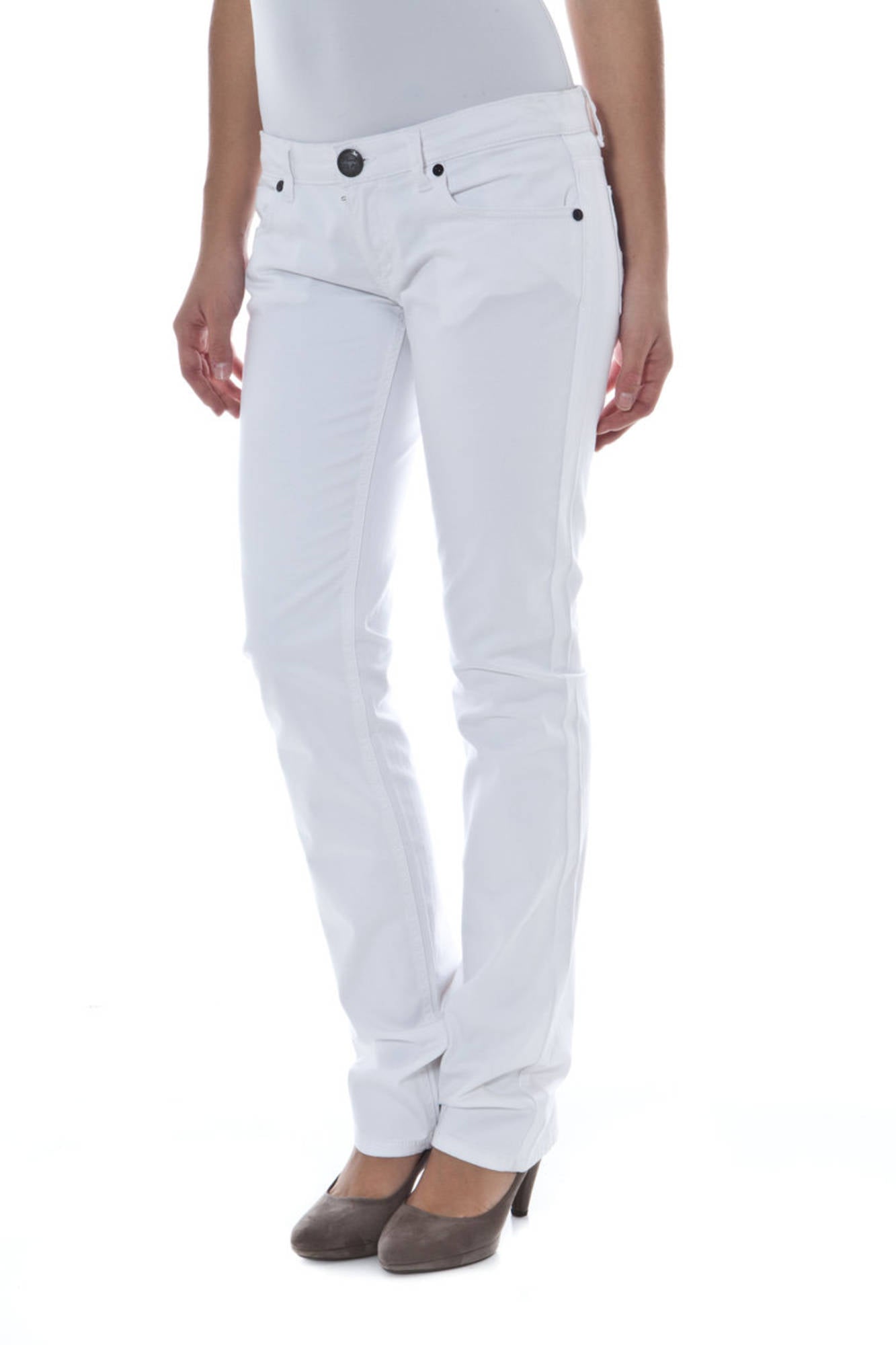 PHARD Trousers White - P1708190429404-BRAD
