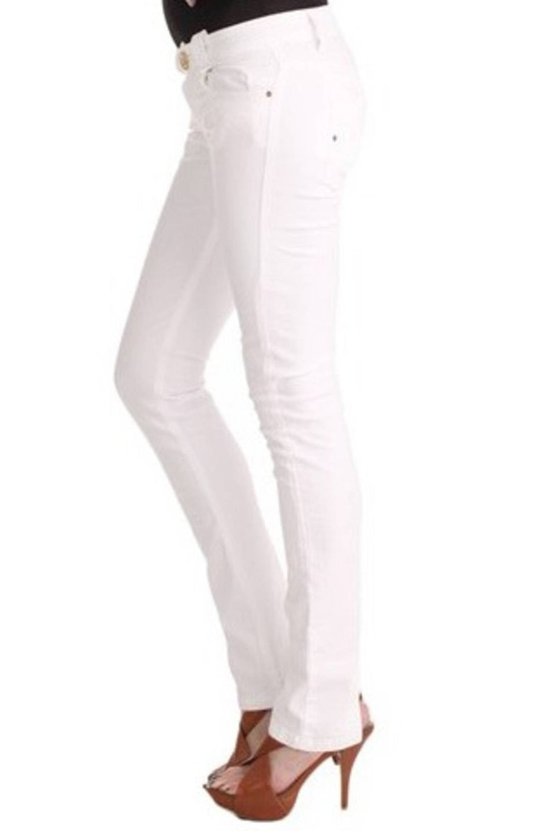 White woman trousers