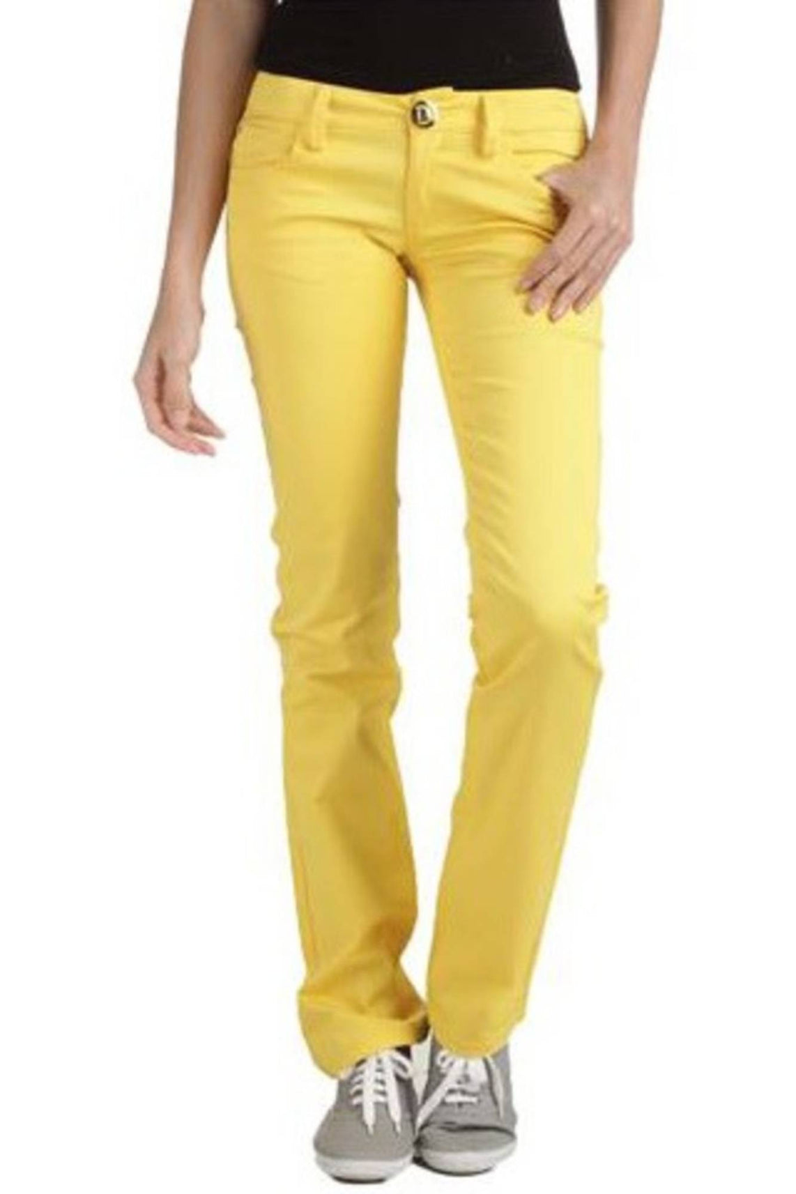 PHARD Trousers Yellow - P1708710520200-MISS-BRADIN