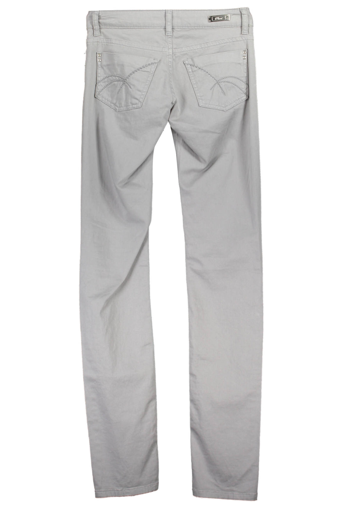 Gray women's trousers