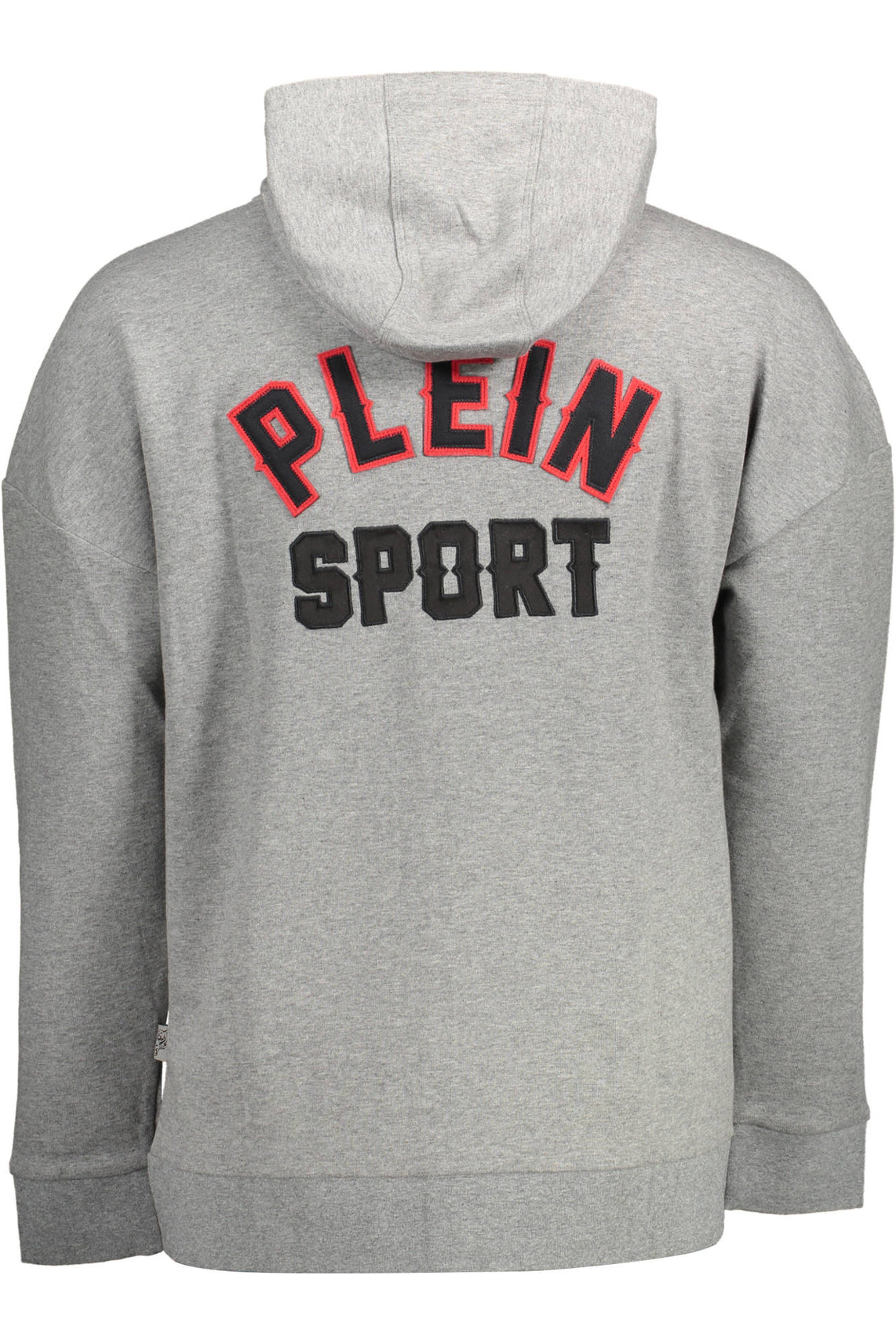 Sweatshirt with zip man gray