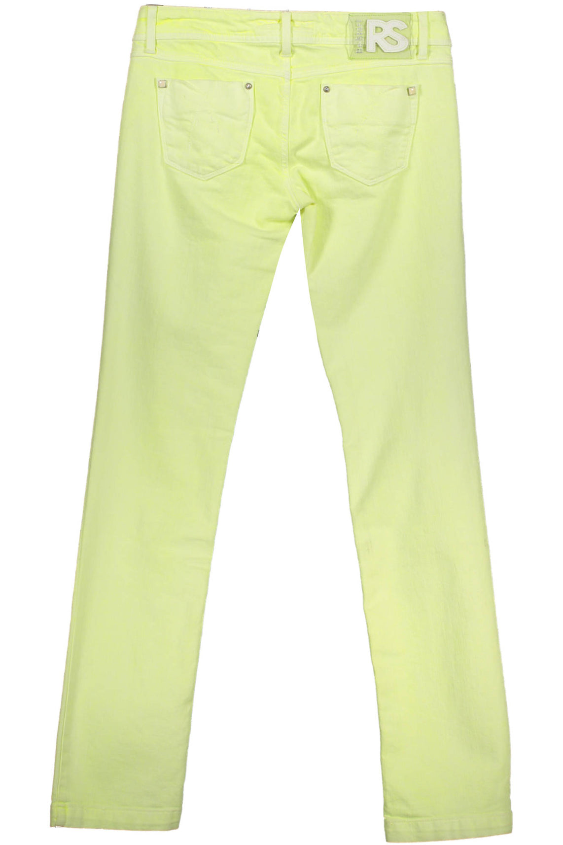 RE-START Trousers Yellow - NAYLON