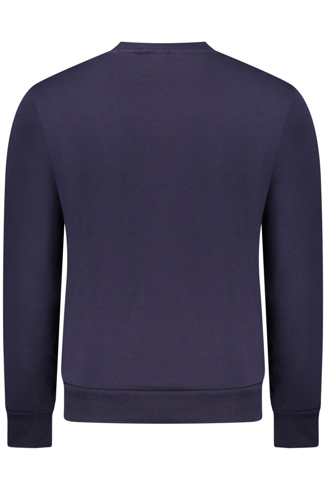 Felpa senza zip uomo blu