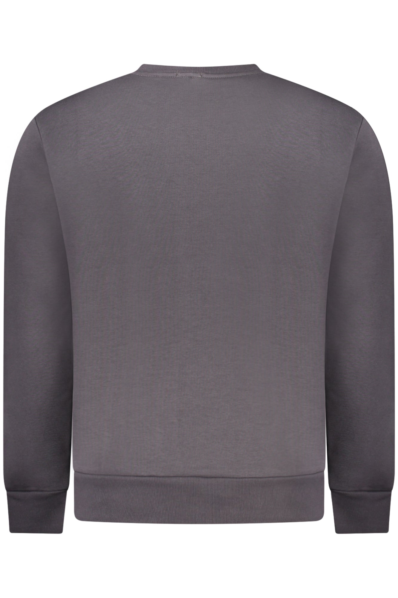 Felpa senza zip uomo grigio