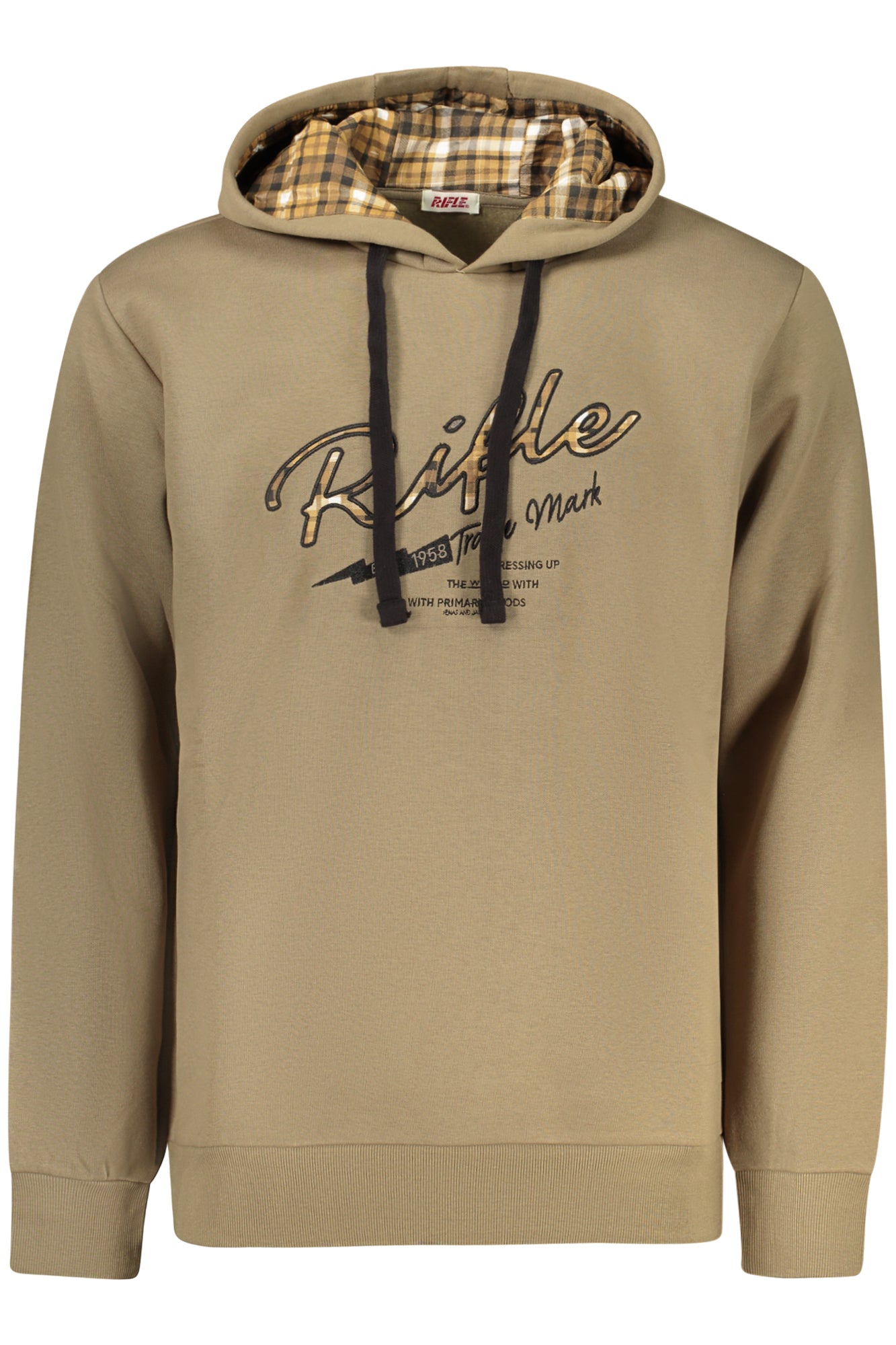RIFLE Sweatshirts Brown - RFF405