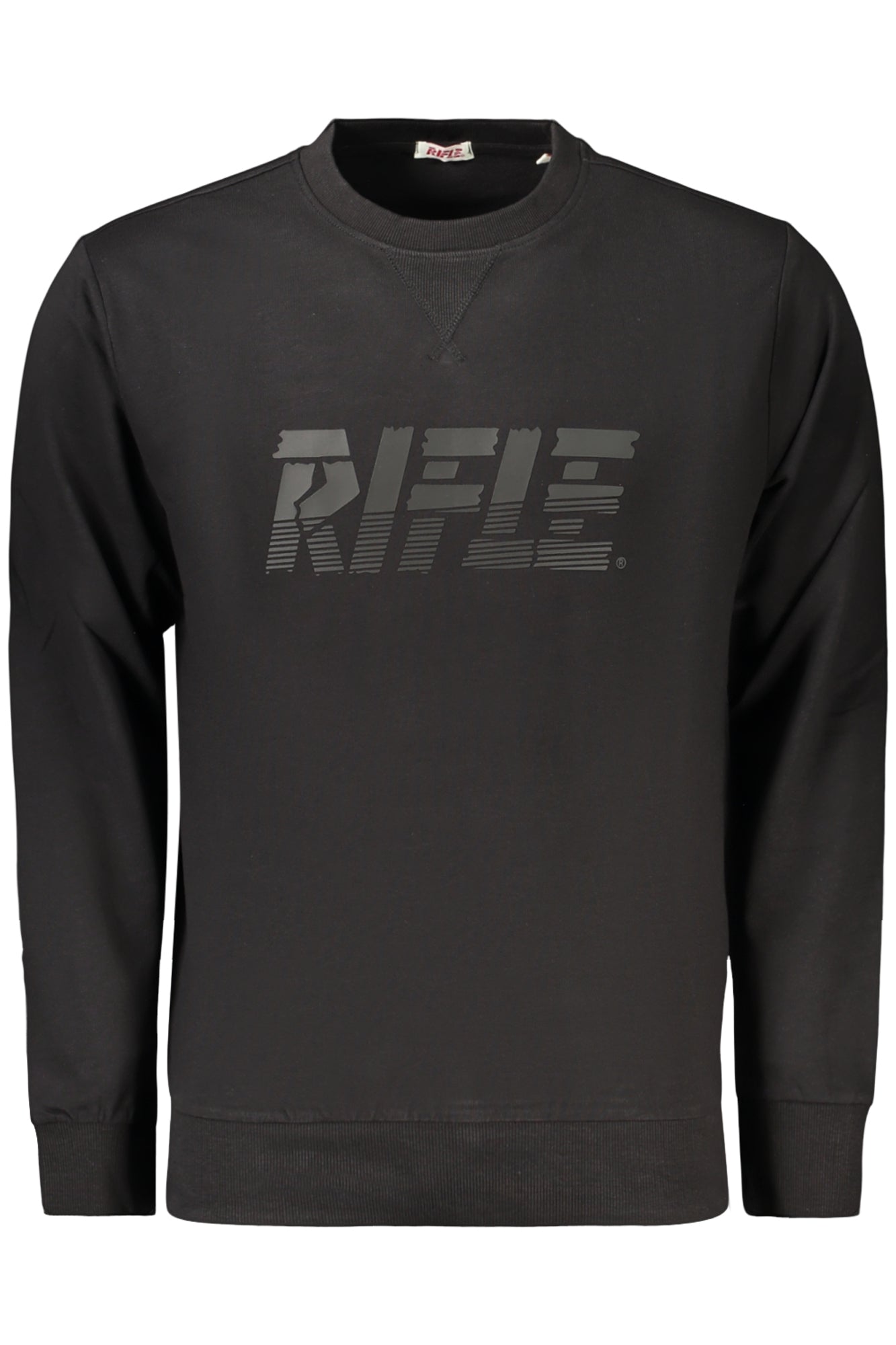 RIFLE Sweatshirts Black - RFF506