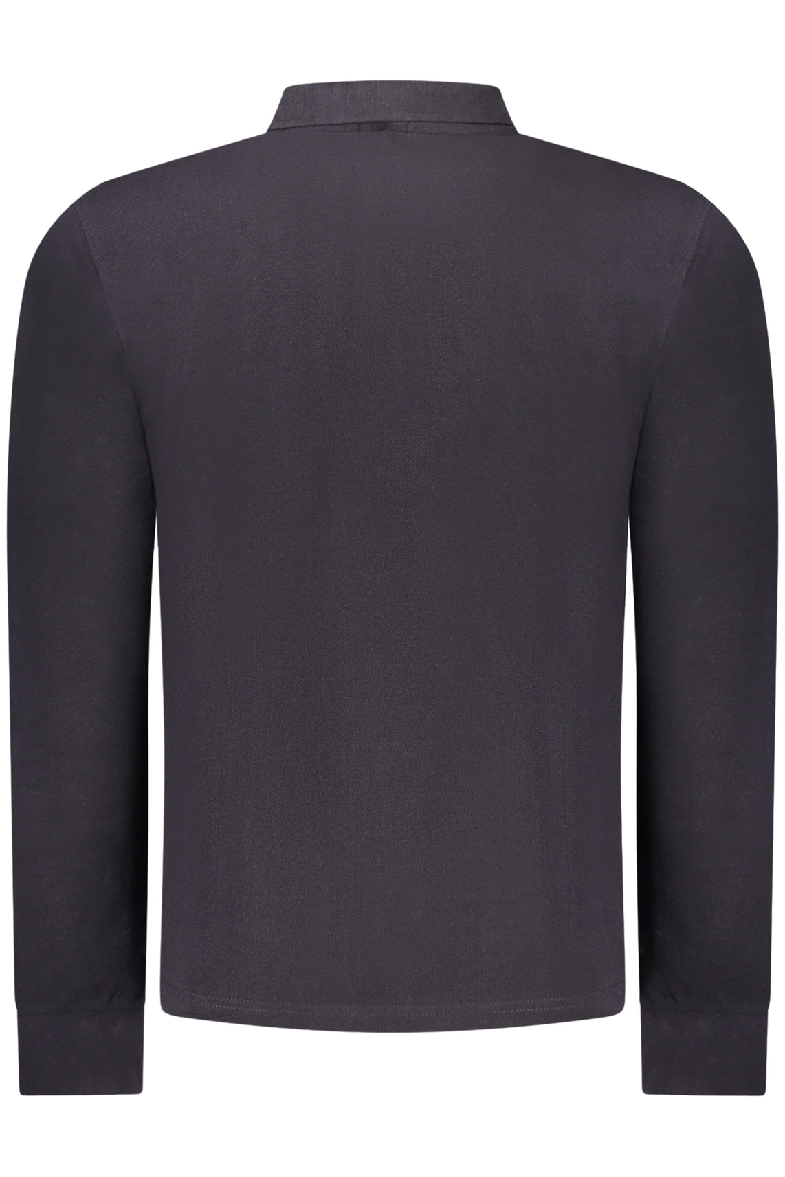 Polo long sleeve men blue