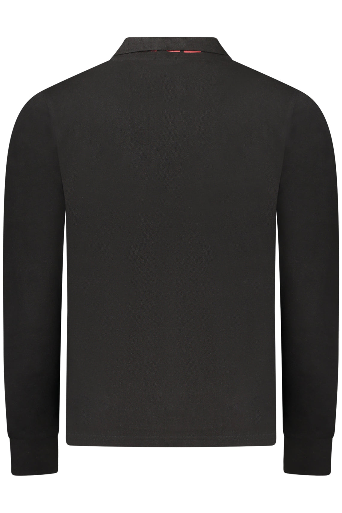 Polo long sleeve men black