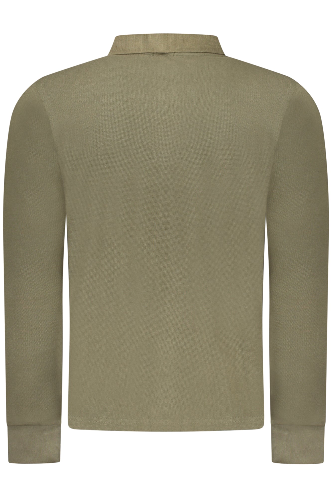 Polo maniche lunghe uomo verde