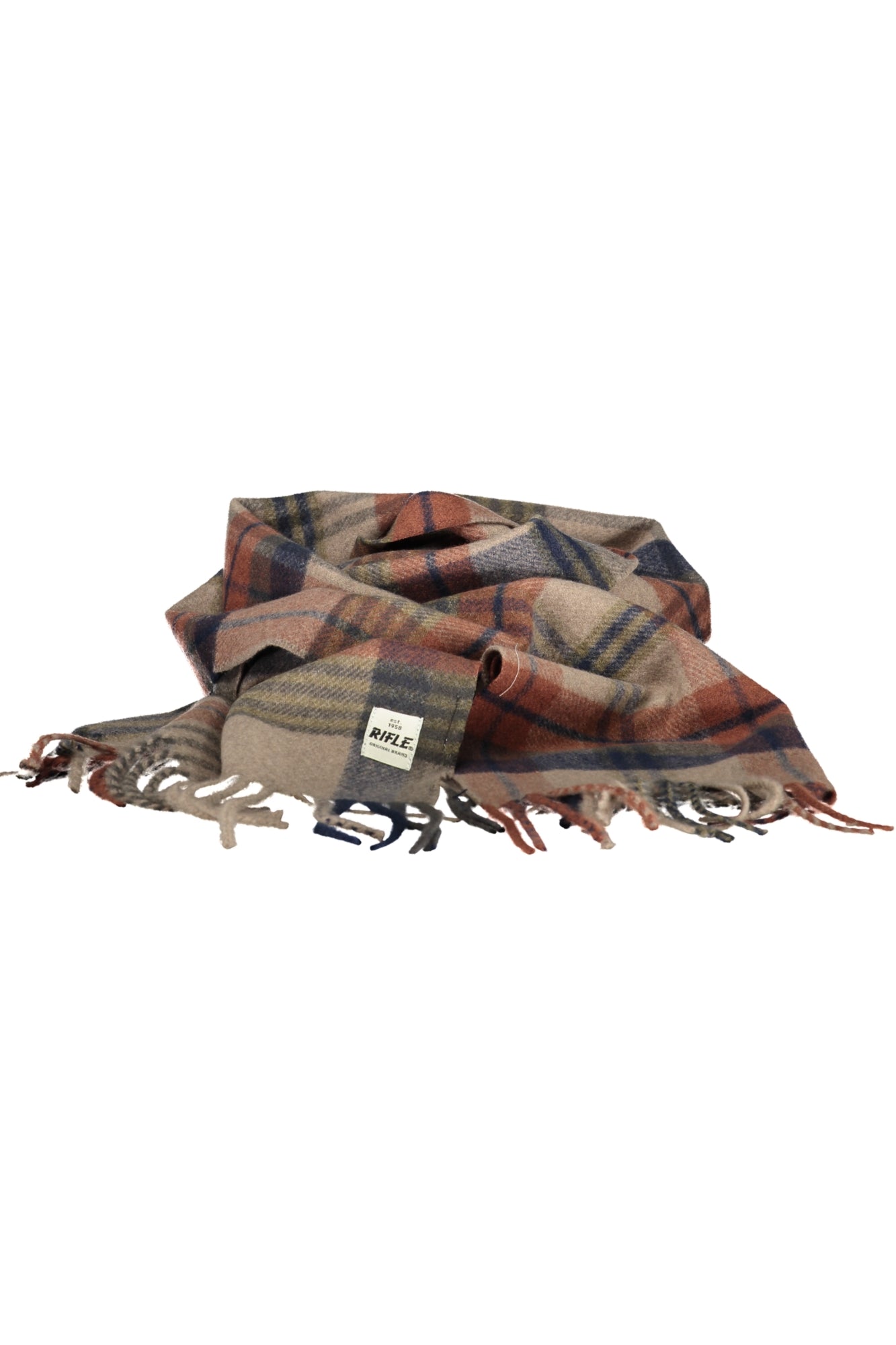 RIFLE Scarves Brown - RF103