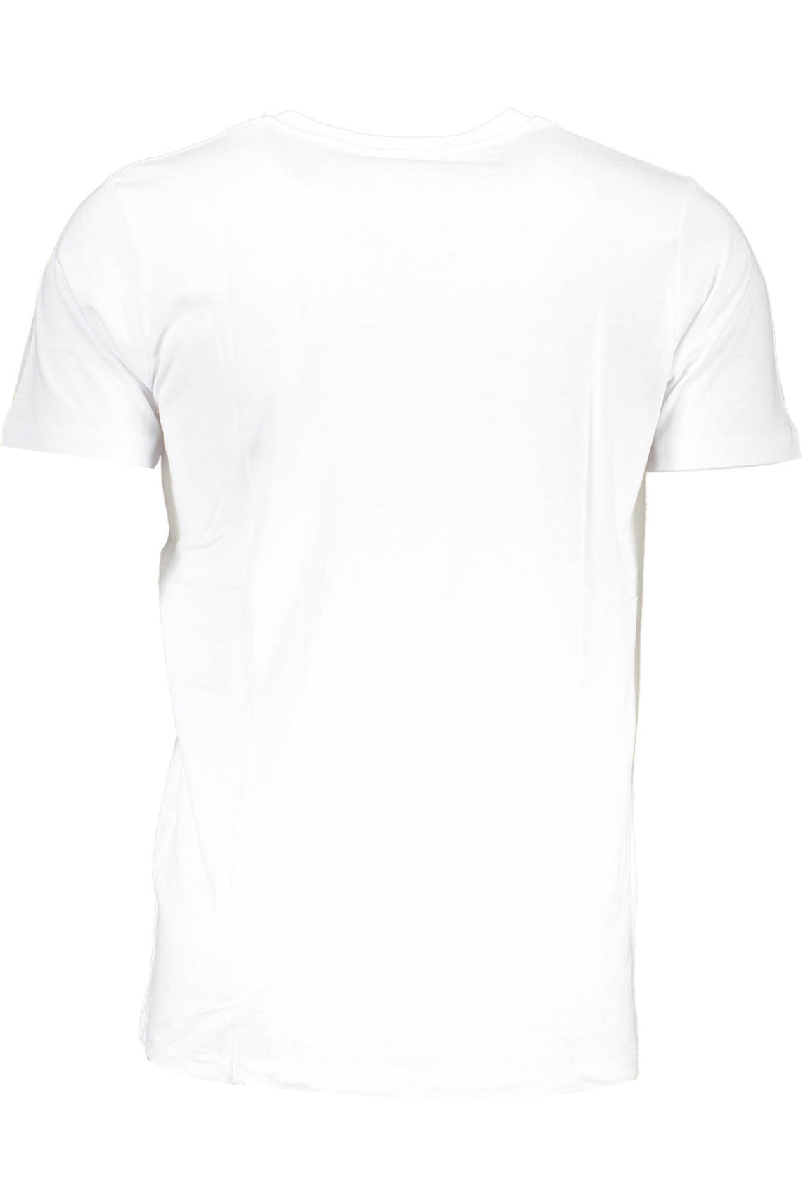 White men's short sleeved t-shirt