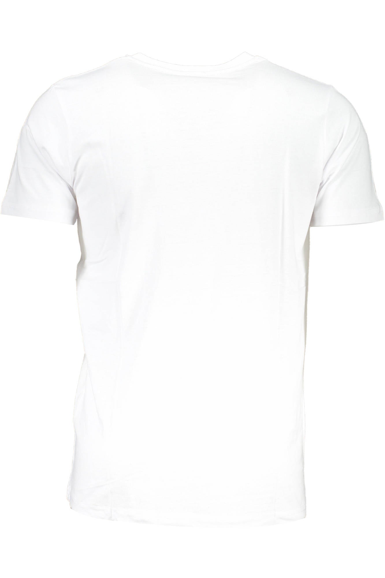 White men's short sleeved t-shirt