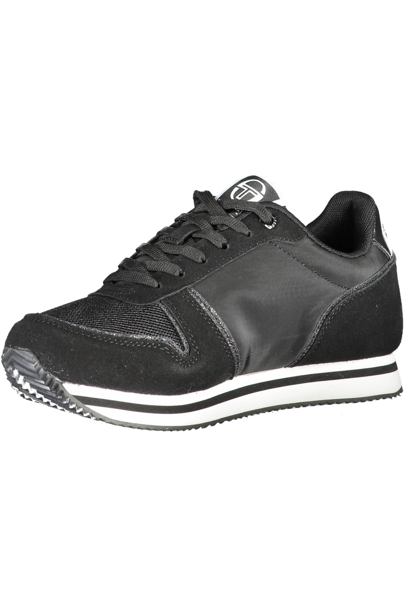 Women's black sports shoes