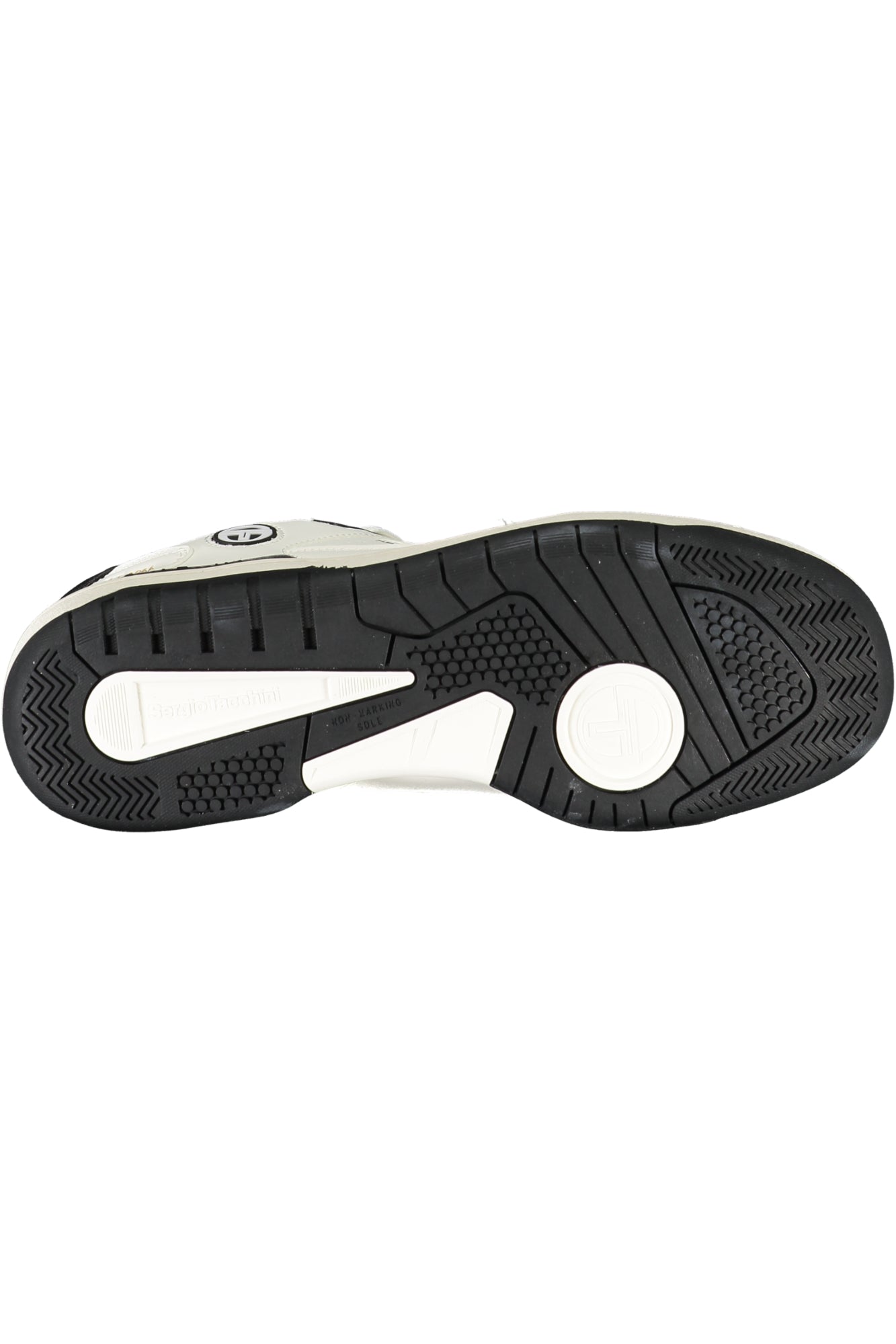 White men's sports shoes