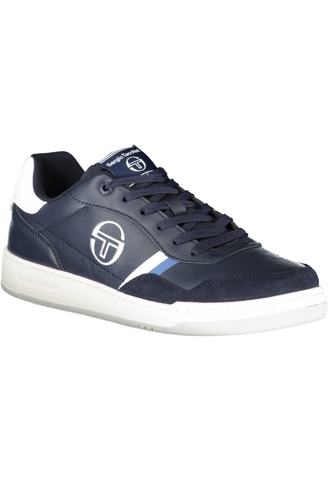 Blue men's sports shoes