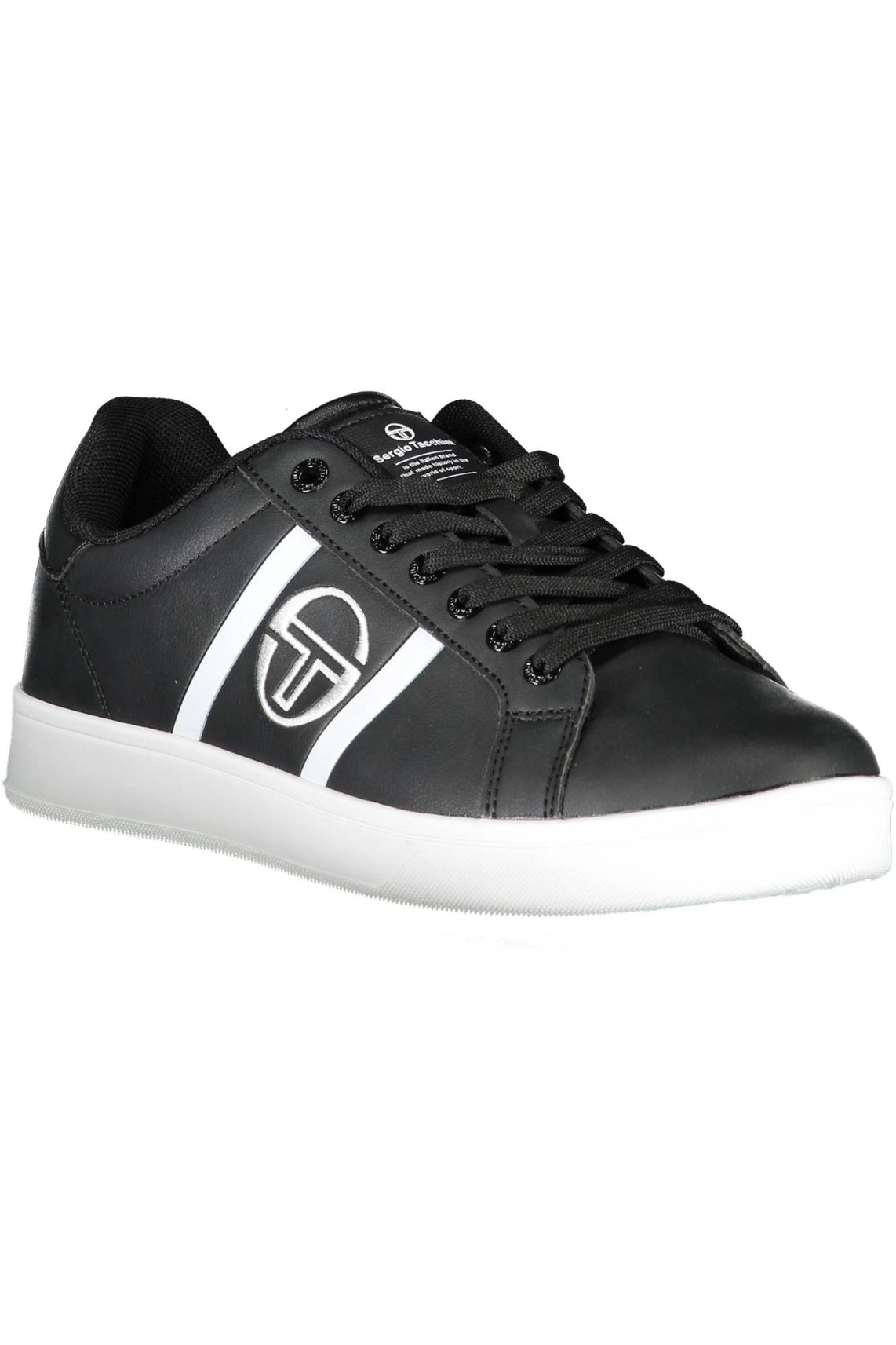 Men's black sports shoes