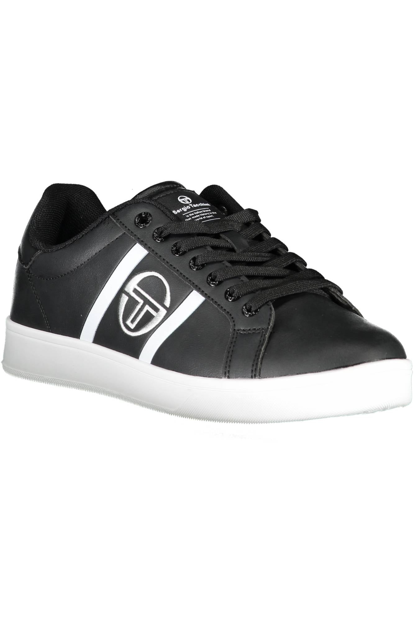 Men's black sports shoes