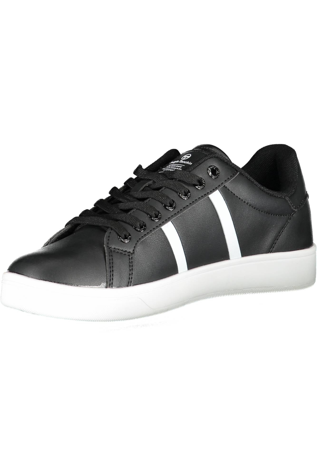 Men's black sports shoes
