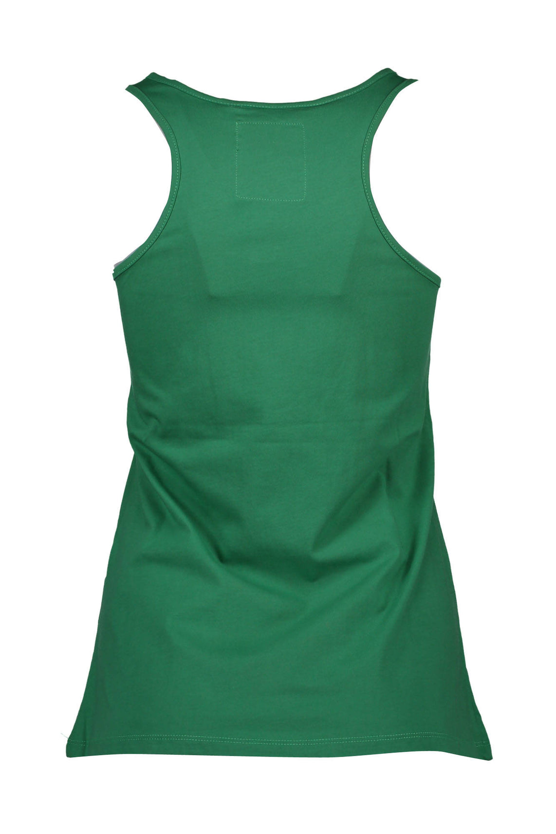 Green woman tank