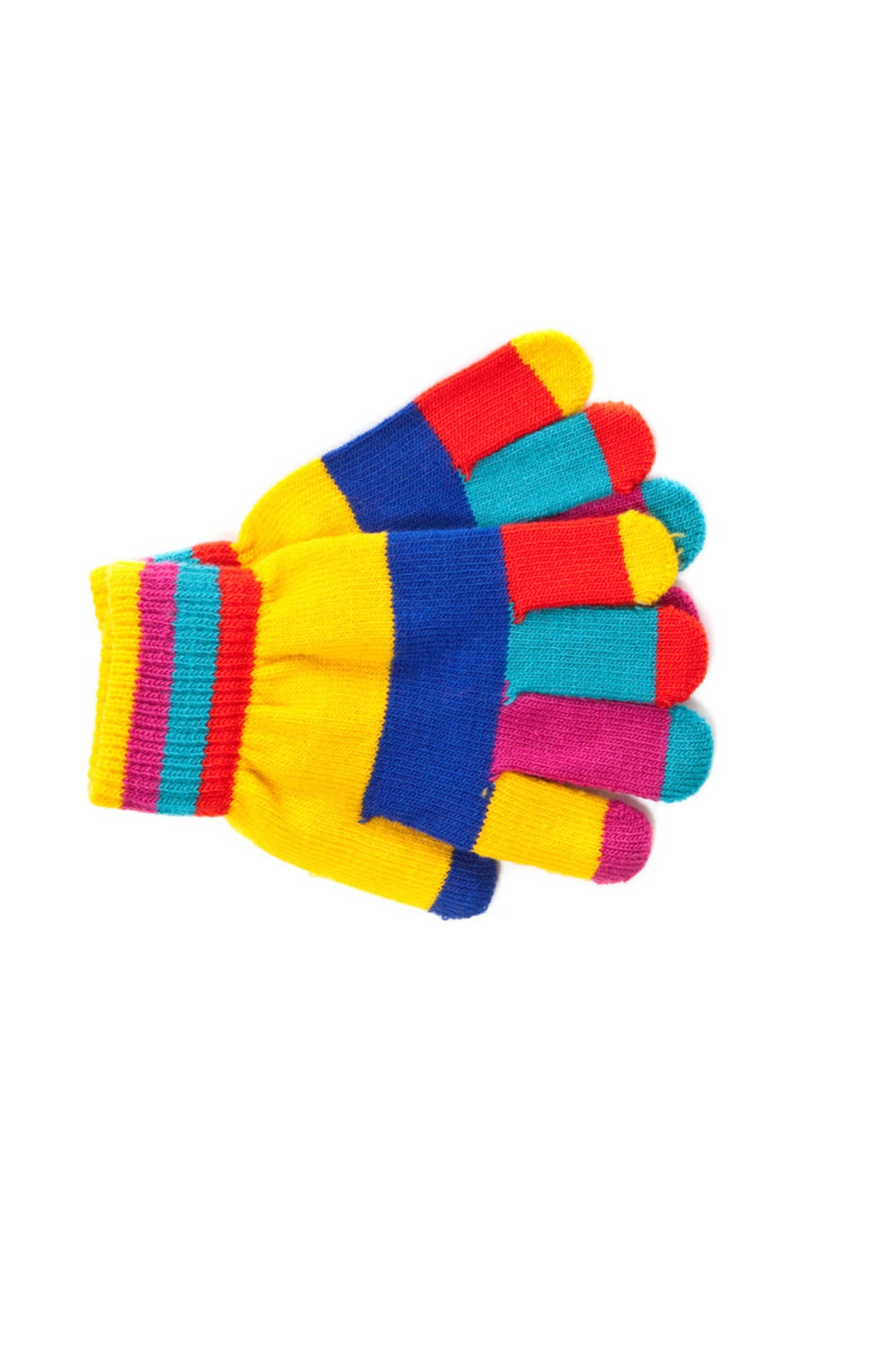 Unisex yellow gloves