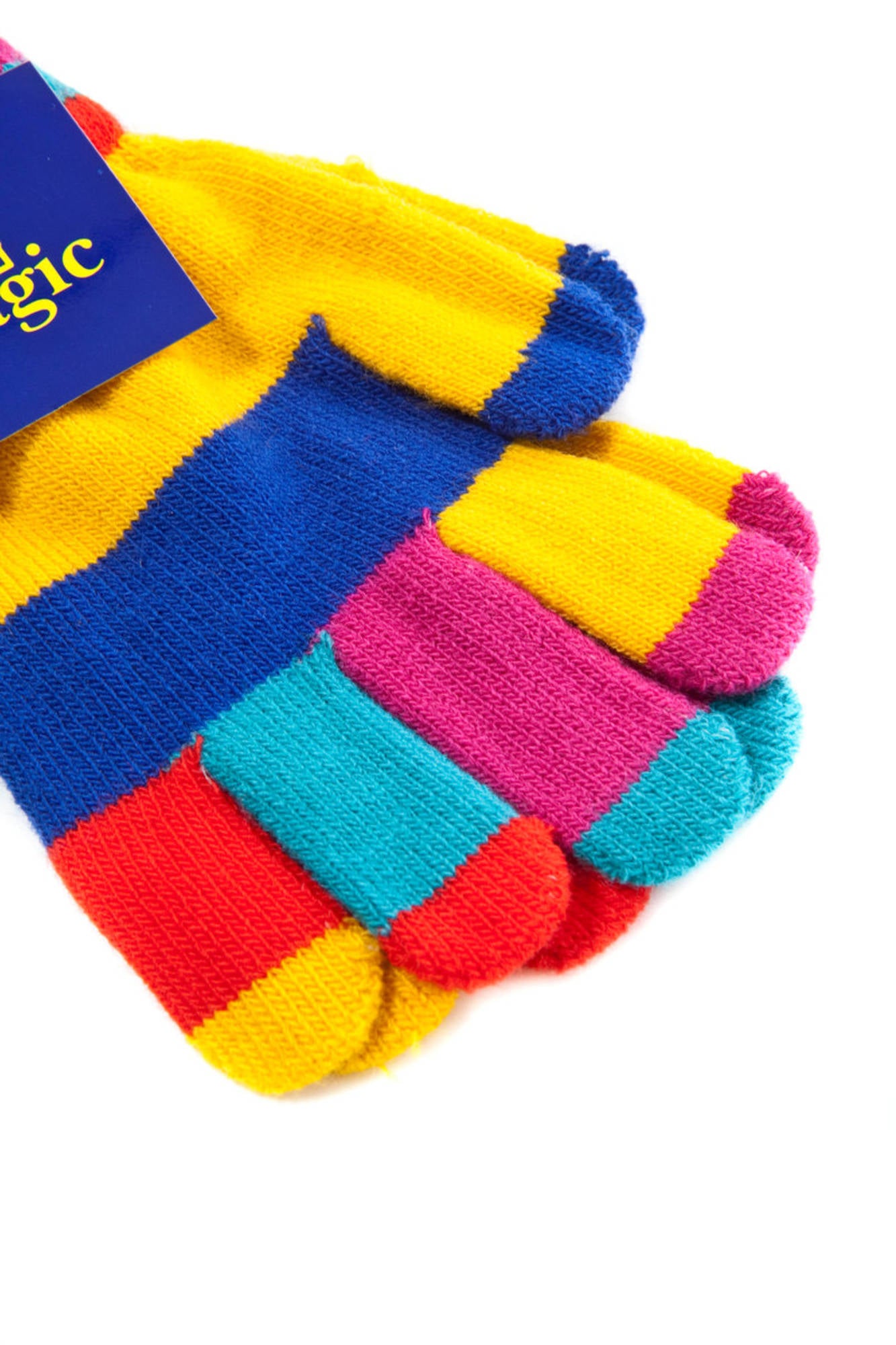 SIMIANI SIMIANI UNISEX BLUE GLOVES - Yellow