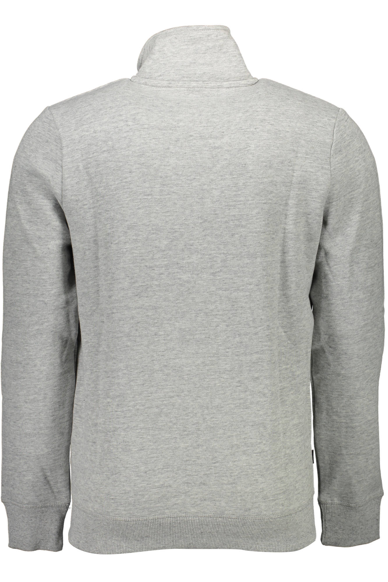 Sweatshirt with zip man gray