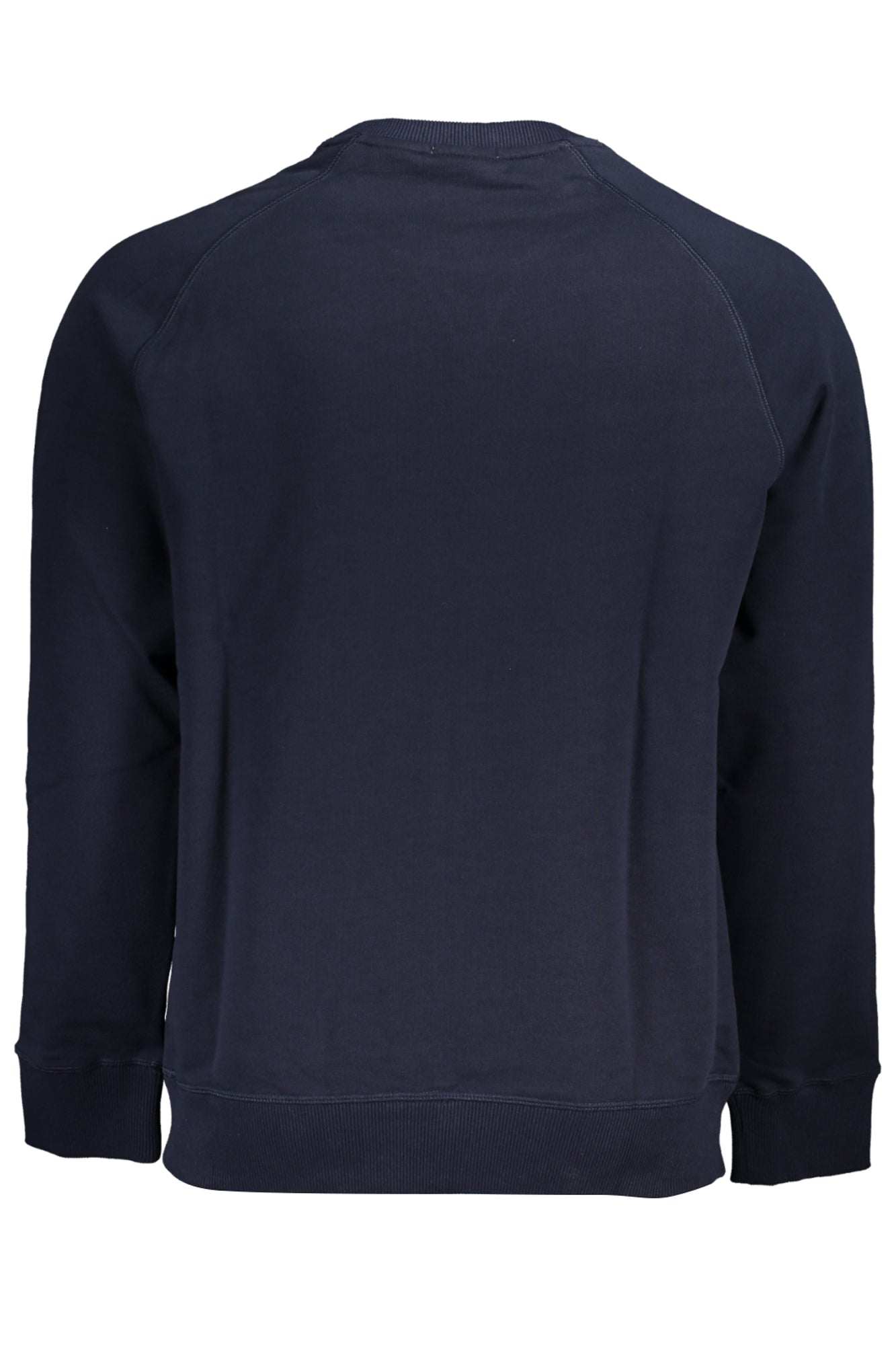 Men's blue zipless sweatshirt