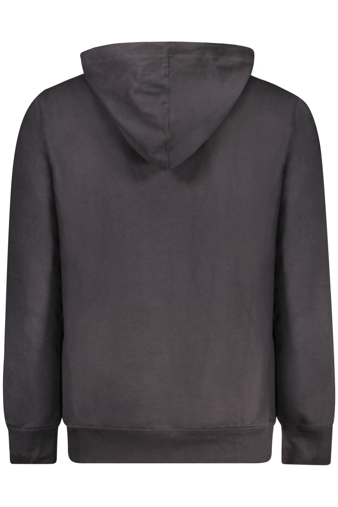 Men's black zip-up sweatshirt
