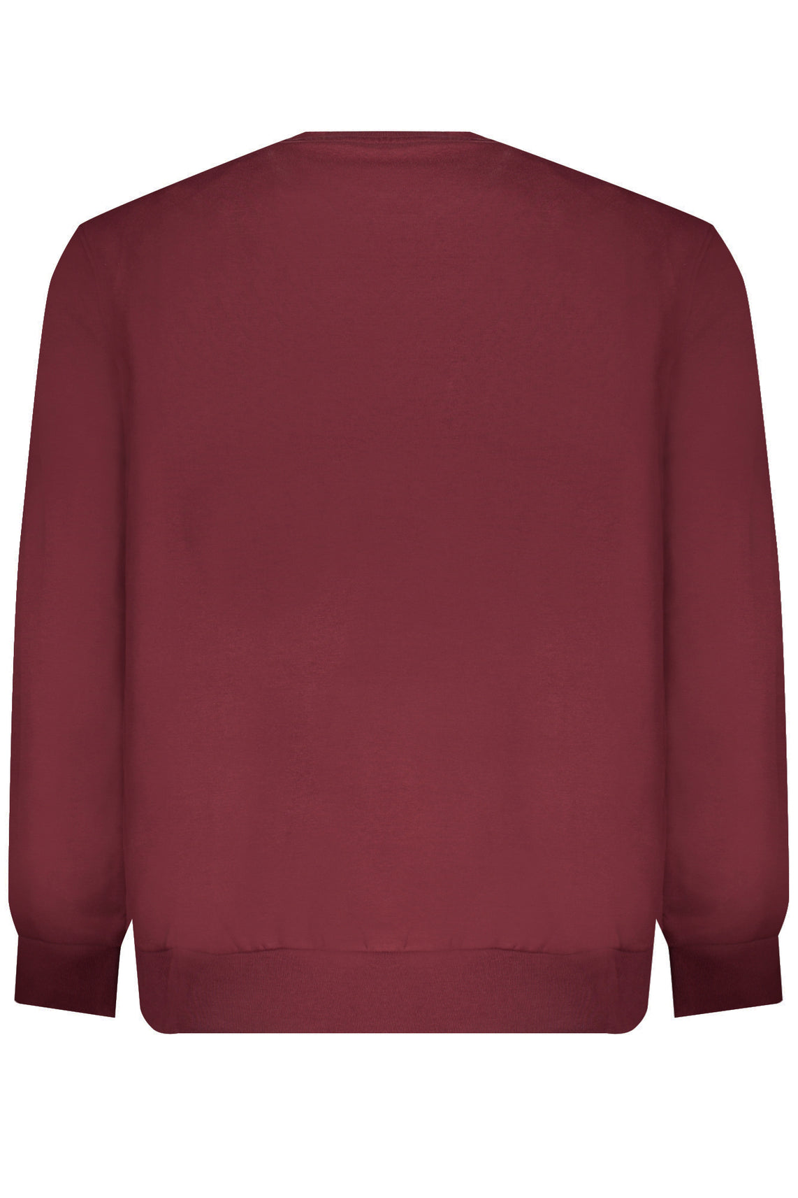 Red men's zip-up sweatshirt