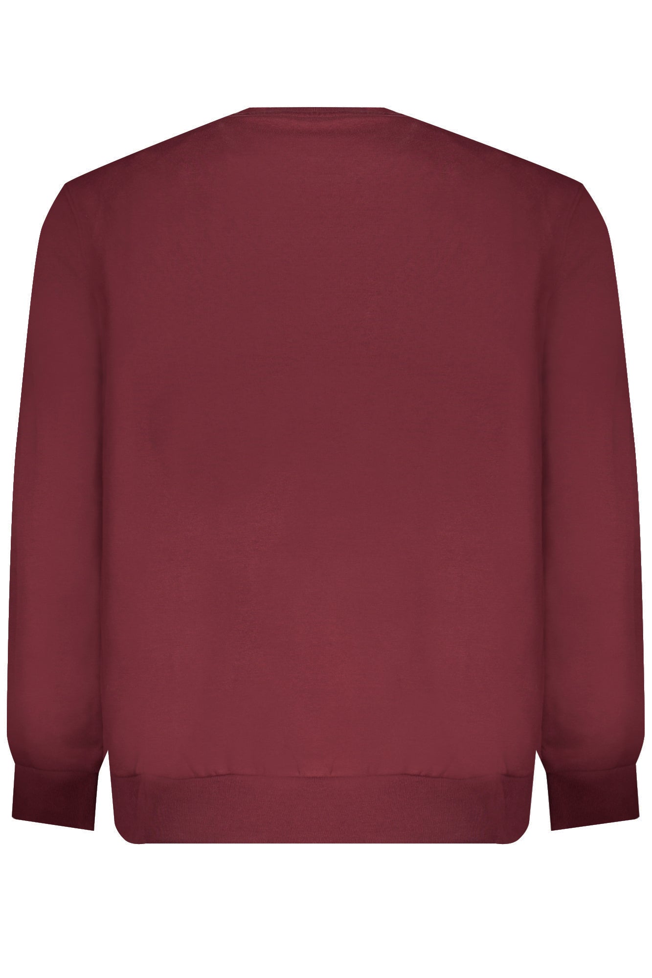 Red men's zip-up sweatshirt