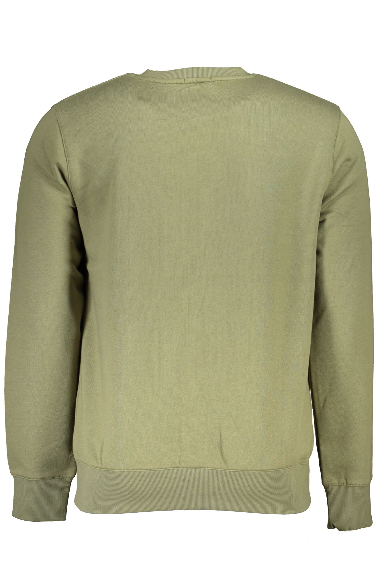Green men's zipless sweatshirt