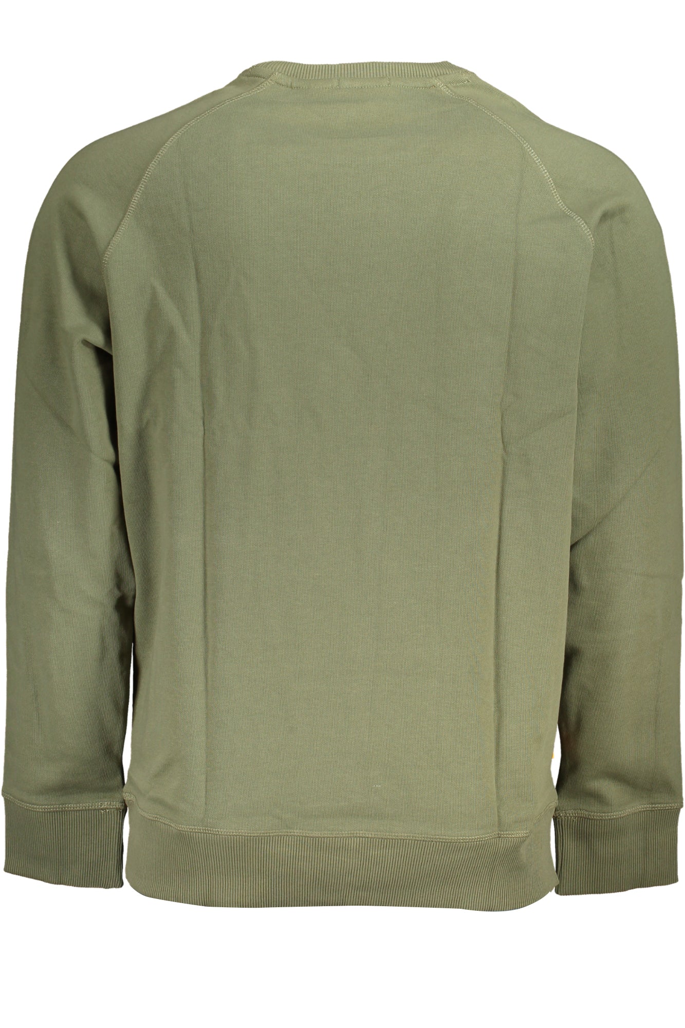 Green men's zipless sweatshirt