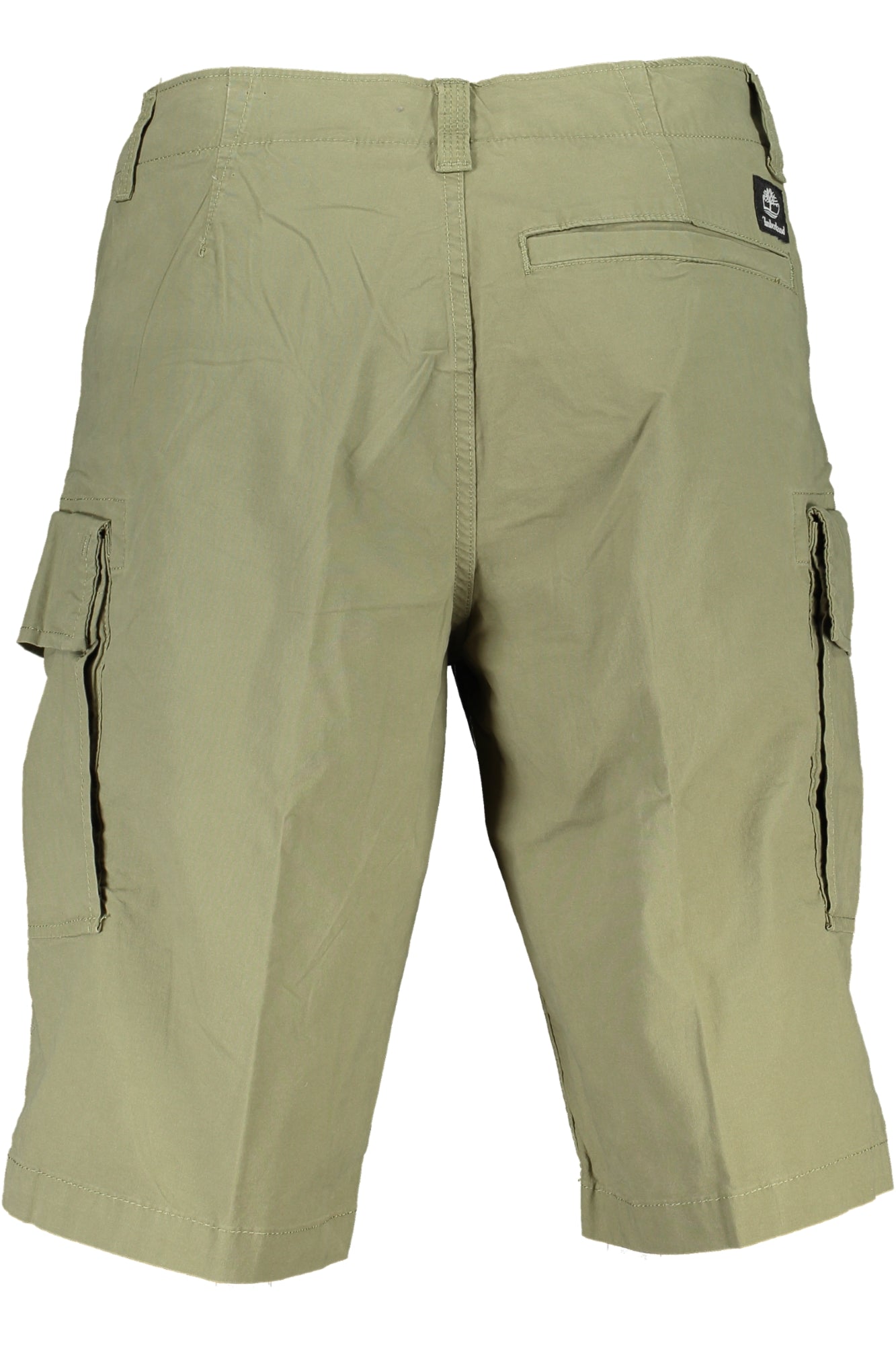 Green men's bermuda pants