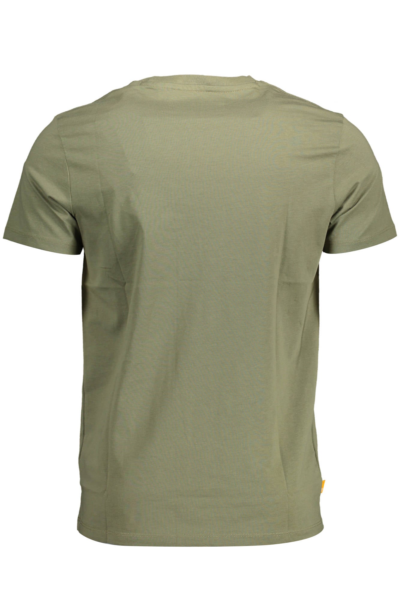 Green men's short sleeve t-shirt