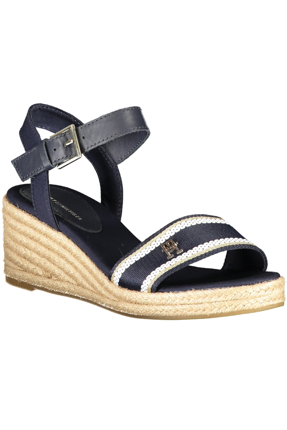 Women's blue sandal shoe